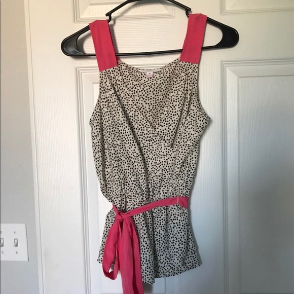 Cute Heart Print Tank/blouse - Picture 1 of 2